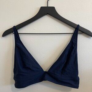 J Crew Navy Bikini Top